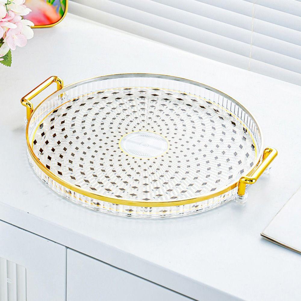 С ручкой Поднос для украшения Рамадана Домашний поднос для хранения хлеба Поднос для чая Мубарак Ид