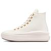 Chuck Taylor All Star Move Platform High GS Tonal Canvas - Egret Metallic Light Gold Kids Sneakers Cream A08384C