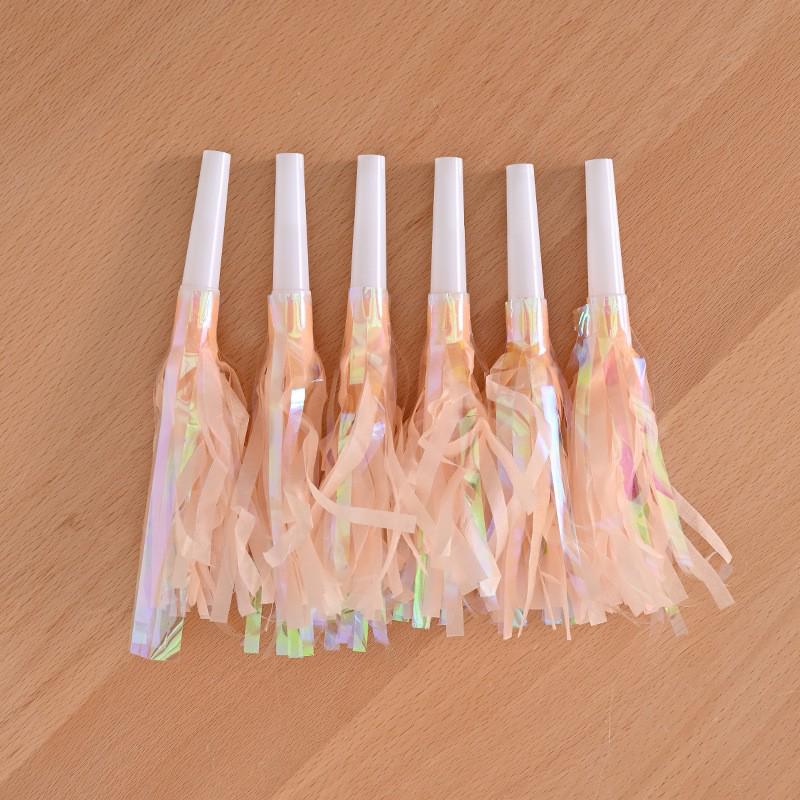 Красочный свисток-дракон с кисточкой для украшения вечеринки и фотореквизит