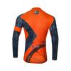Мужские комплекты для езды на велосипеде с длинными рукавами, одежда для защиты от пота, костюмы с 3D набивкой, подушка для велоспорта, трикотажные изделия для велоспорта