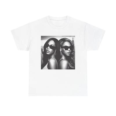 Мужские и женские футболки Aaliyah и Beyonce