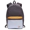 Рюкзак Heritage из полиэстера обычный унисекс цвета «молния» серый и светло-фиолетовый легкий повседневный BA4990-082