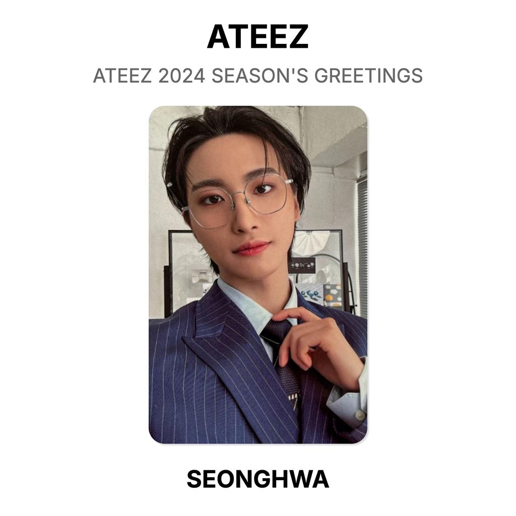 ATEEZ ATEEZ 2024 СЕЗОННЫЕ ПОЗДРАВЛЕНИЯ Официальная фотокарточка