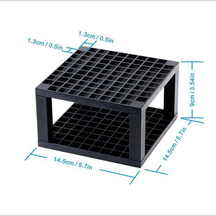 Multifunctional Pen Holder Watercolor Oil Painting Insert Pen Holder Removable 96 Grid Square Pen Holder Paint Brush Color Pencil Storage Box