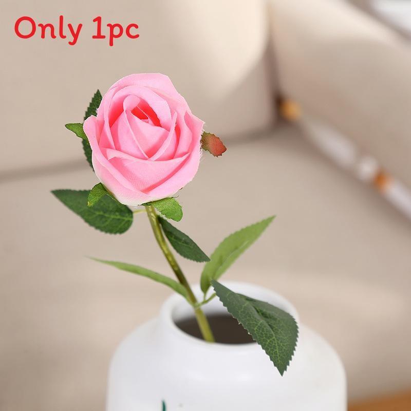 Rose Silk Artificial Flowers For Wedding Decor Home Styling Use Photography