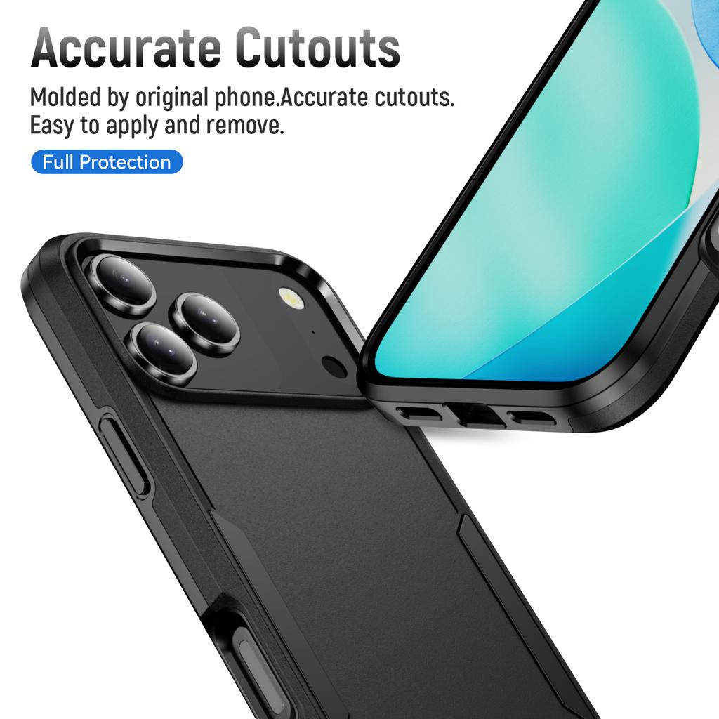Противоударный Защитный Однотонный Жесткий Чехол для Iphone 17 Pro Max 16e 17 Air 15 16 Pro Max 13 12 14 Plus Iphone17 Iphone16