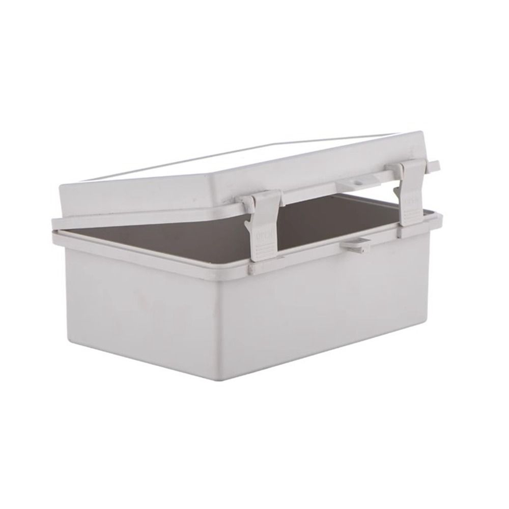 Электрическая распределительная коробка IP67 Водонепроницаемая Белая Для наружного использования Герметичный Корпус для выключателя и питания С защелкой Пластиковые Распределительные коробки