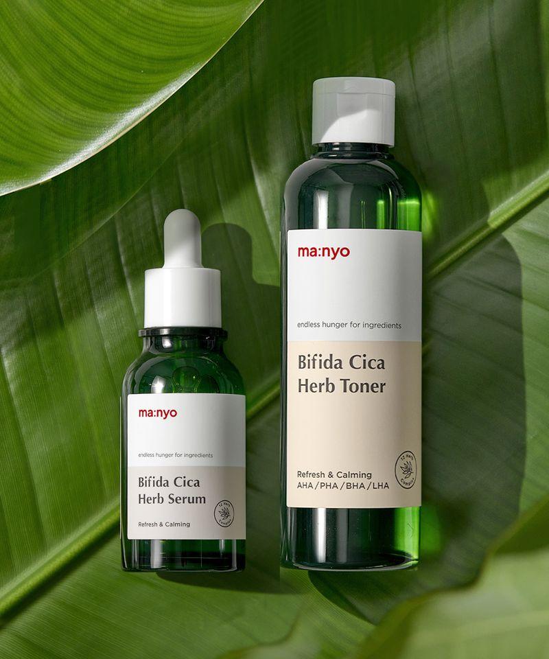 Bifida Cica Herb Toner 210ml + Bifida Cica Herb Serum 50ml