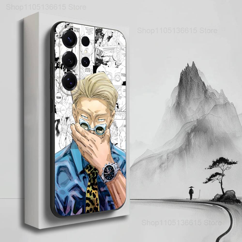 Чехол для телефона с аниме K-Kento N-Nanami для Samsung S25, S24, S23, S22, S21, S20, S10, Ultra, Plus, Lite, FE, Мягкий силиконовый черный чехол