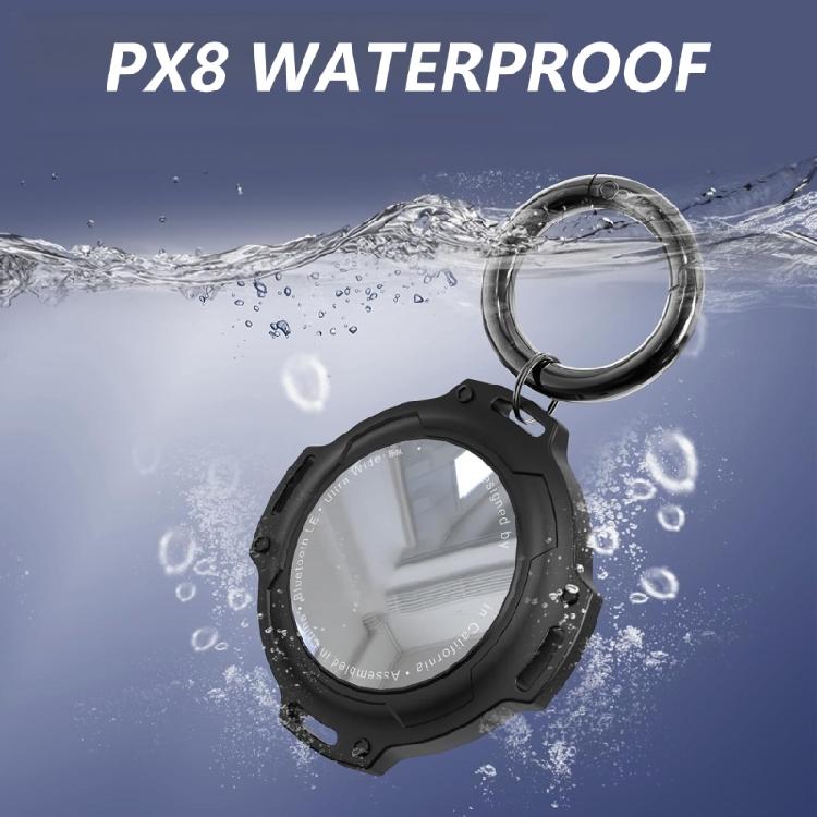 Protective Case with Keychain Waterproof Holder for Trackers Protector Case Keychain Holder Shockproof