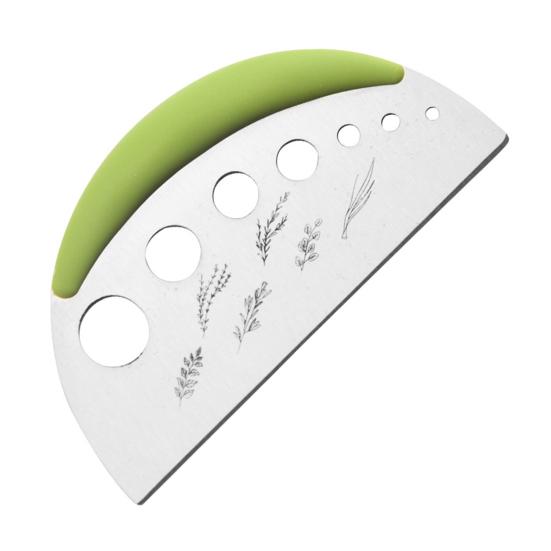 2-in-1 Herb Stripper & Cutter Stainless Steel 7-Hole Adjustable Kitchen Herbs Leaf Stripping Tool for Thyme Rosemary Basil Dishwasher-Safe Precision
