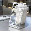 Чехол-накладка с рисунком 'Листья Цветы' Мягкий Прозрачный для Samsung Galaxy S26 S24 Ultra S23 Plus A57 A37 A17 5GA15 A35 A55 A34 A54 A33 A53 S22 S21
