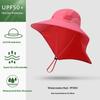 New Design Summer Nylon Outdoor Sunscreen Fisherman's Hat Large Brim Adjustable Quick-drying Breathable Waterproof Anti-UV