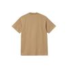 Carhartt WIP SS23 Круглый вырез Графический принт Повседневная футболка с коротким рукавом Унисекс Топы Коричневый CHXTES231772K-BGX