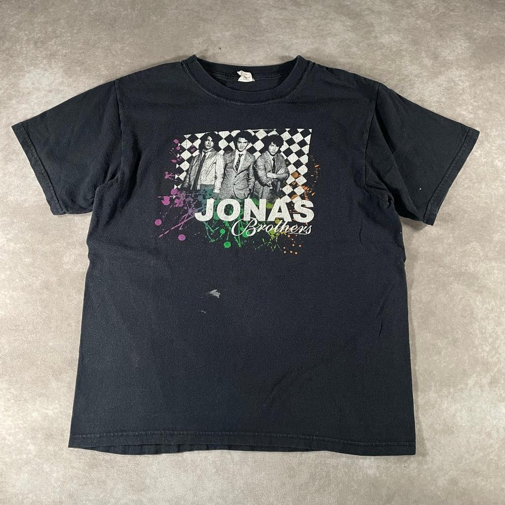 Vintage Y2K 2008 Jonas Brothers Tour T-shirt Medium