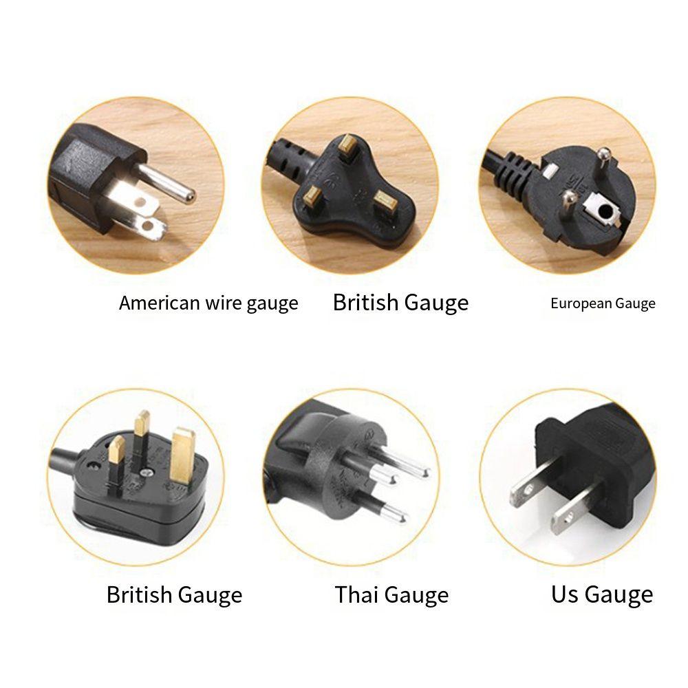 Flexibility Power Extension Board Circular Socket Adapter with Long Cable Home