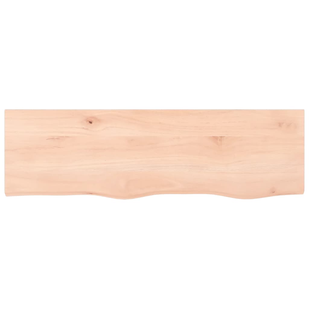 Washbasin Top 100x30x(2 6) cm Solid Wood Untreated