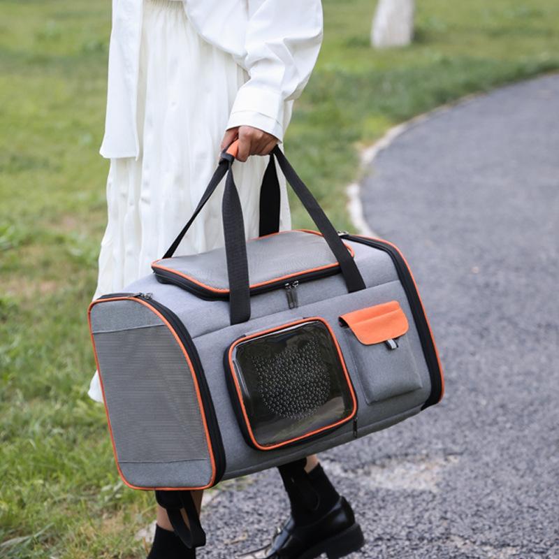 Большой складной рюкзак для переноски домашних животных, портативный рюкзак для астронавтов, сумка для переноски кошек и собак, сумка через плечо