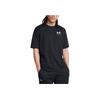 Under Armour Heavyweight Logo Print Loose Fit Crew Neck Short Sleeve T-Shirt Men Tops Black 1387285-001
