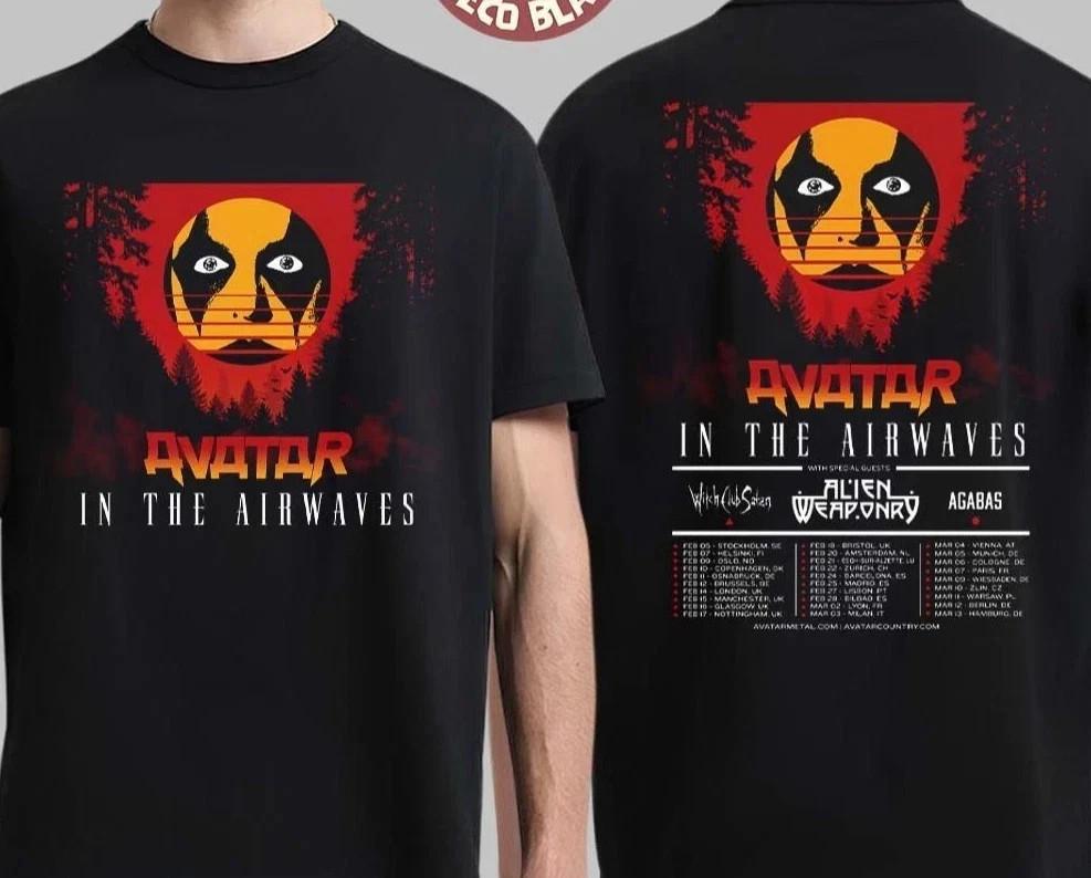 Avatar In The Airwaves Europe And UK Tour 2026 Schedule T-Shirt Unisex T-Shirt