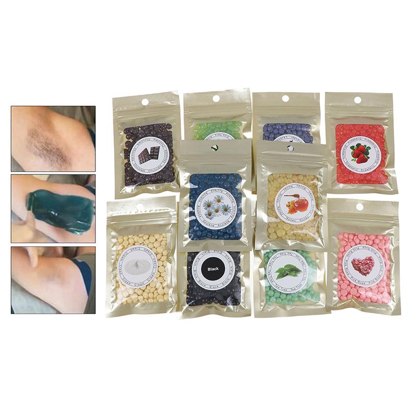 Воск для депиляции, горячая пленка, твердые восковые гранулы, воск для удаления волос в бикини, бобы