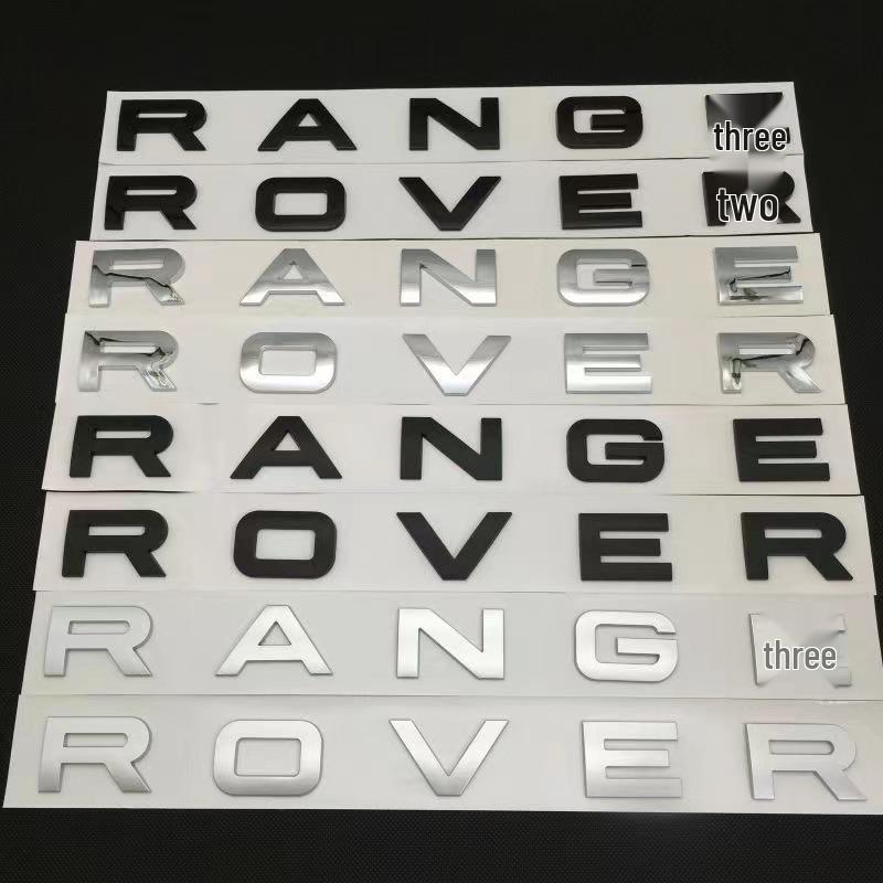 Land Rover Range Rover Evoque Executive Sport Logo Stickers - Front & Rear