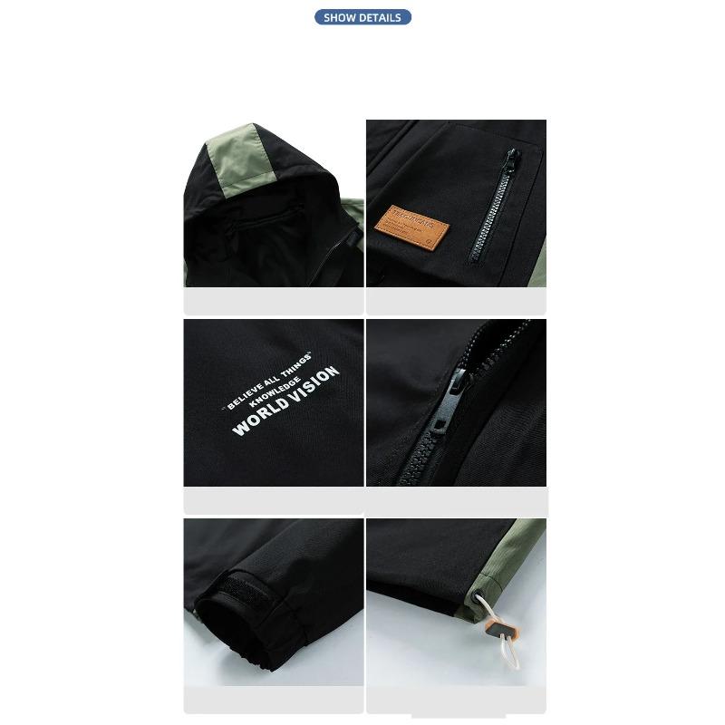 Мужская толстовка-куртка свободная верхняя одежда больших размеров M-8XL для пешего туризма, спортивная одежда, мужские повседневные дышащие куртки, мужская ветровка, толстовки, пальто