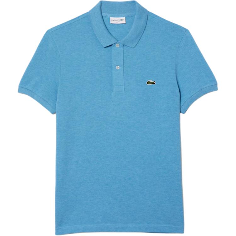 LACOSTE Polo Shirt Men's Light Blue PH4012-KC9