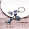Blue Eye Keychain Lucky Elephant Pendant Keychain Demon Eye Pendant Bag Pendant