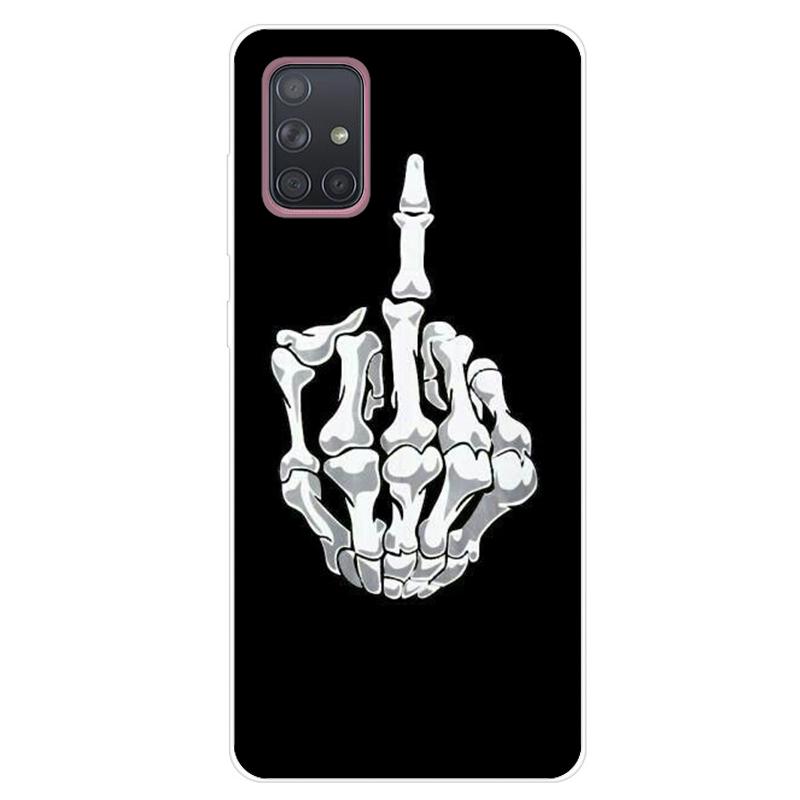 For Samsung Galaxy A51 A71 Case Soft Silicone Cute Cartoon Panda Phone Cases For Samsung A 51 A515F Galaxy A71 A715F Cover Funda