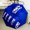 Peterborough Crest Automatic Folding Umbrella - 8-Rib Travel Umbrella with Auto Open/Close & Portable Gifts for holidays or birthdays