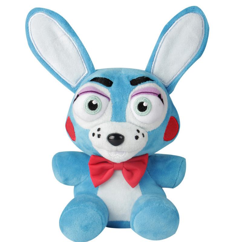 18 см Горячие Плюшевые Игрушки Fnaf Милые Каваи Фредди Животное Фокси Бонни Медведь Ribbit Набивные Плюшевые Игрушки В Наличии Плюшевый Подарок на День Рождения