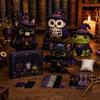Animal Patchwork Craft Halloween Friends Kit, DIY Sewing Make 4 Kit Adorable Characters, for Beginners Handmade Gift Holiday Decor