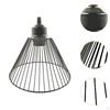 Hollow Metal Pendant Shade, Industrial for Dining Space and Teahouse