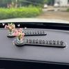 2025 Номерной знак автомобиля: Временный знак парковки и креативное украшение интерьера