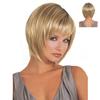 Wig Female European And American Fashion Female Short Hair Light Gold Side Divided Short Straight Hair Chemical Fiber Wig Headgear