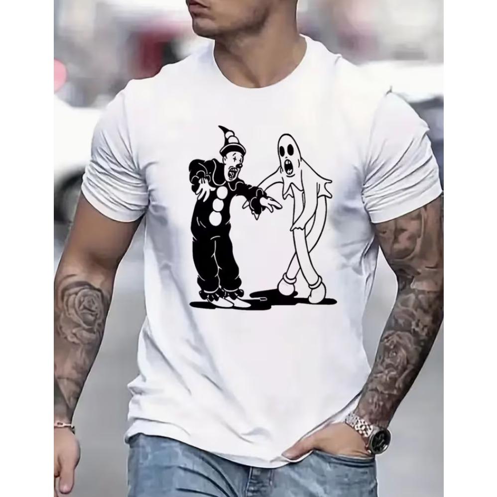 Unisexs Tshirt Comfortable Crew Neck Casual Soft Breathable Top Unisexswear Tshirt Summer Spring Streetwear Fabric Trendy Letter Print