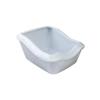 Bac à litière TRIXIE Cleany Cat - Rebord - 45 × 29 × 54 cm - Blanc