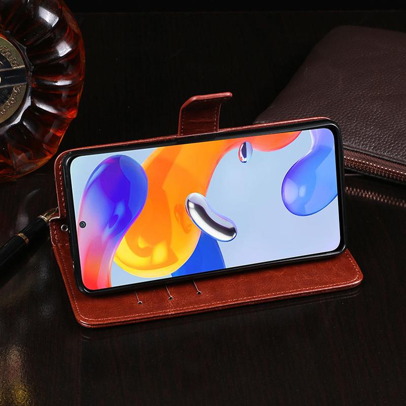 Flip Case For Xiaomi Redmi Note 11 Global 11S 10S 10 Pro Redmi 10C 10A 10 9C 9A 9 Leather Wallet Cover Carcasa Capa Funda Coque