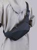 Sports Waist Bag, Large Capacity Single Shoulder Crossbody Bag, Personalized Fashion, Business Commuting Trend, Hard Men's Chest Bag