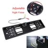 Car Rear View Camera EU European Car License Plate Frame Waterproof Auto Car Reverse Backup Camera