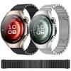 Ремешок из нержавеющей стали 22 мм для Huawei Watch GT5 Pro/GT5/5 4 3 46 мм Металлический ремешок Correa для Amazfit GTR 47 мм/GTR 4/Bip 6