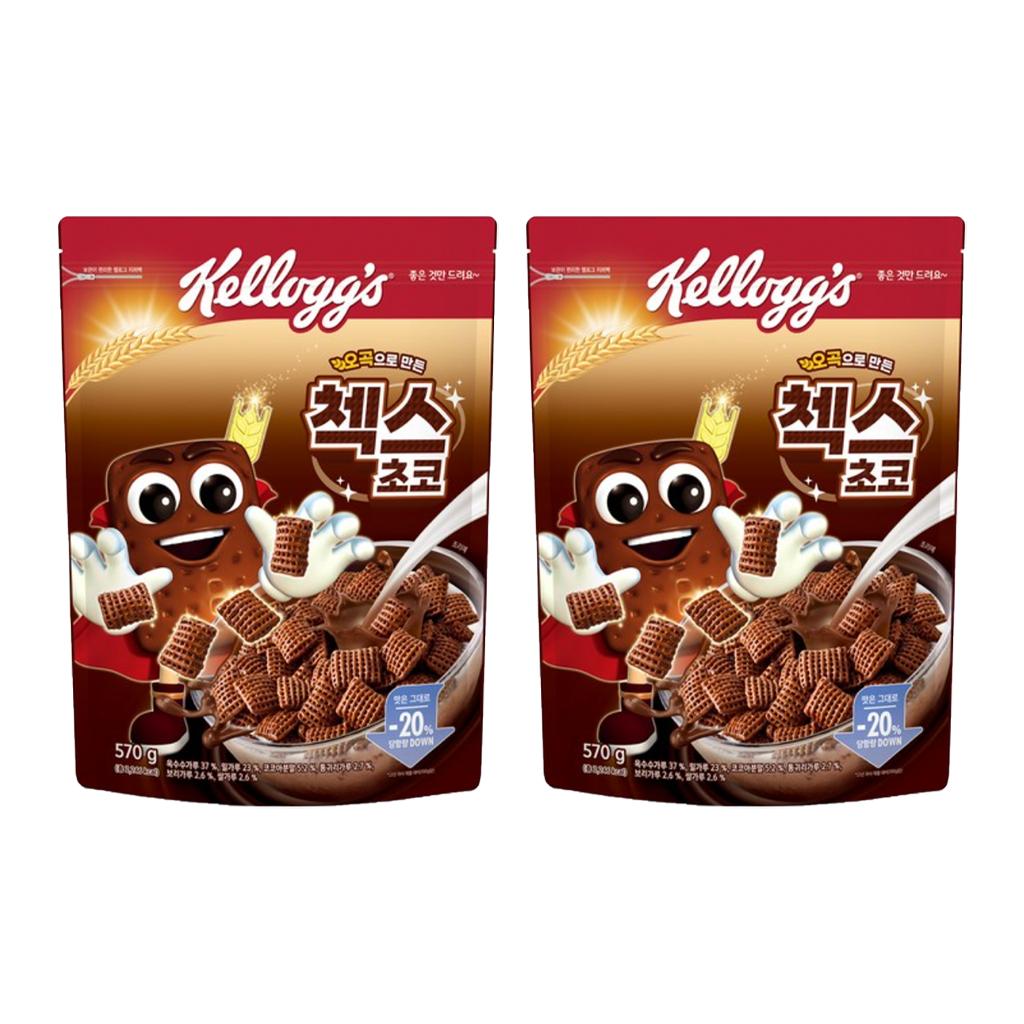 Шоколадные хлопья Kellogg's Chex 570г (3 варианта)