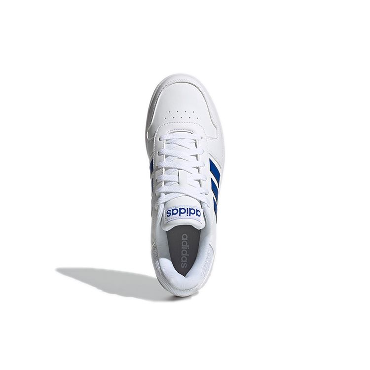 Adidas Hoops 2.0 White Royal Blue Unisex Sneakers Cloud-White Legend-Ink GZ7967