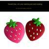 Strawberry Tennis Racket Shock Pad Silicone Tennis Racket Vibration Dampeners  Tennis Racket