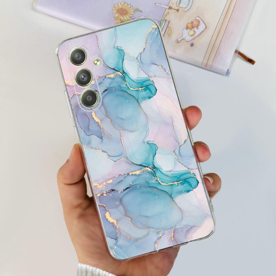 Чехол для Samsung Galaxy A54 A546B SM-A546B Милый Астронавт Прозрачный Силиконовый Мягкий Чехол для Телефона Для Samsung A54 5G A 54 GalaxyA54 Capa