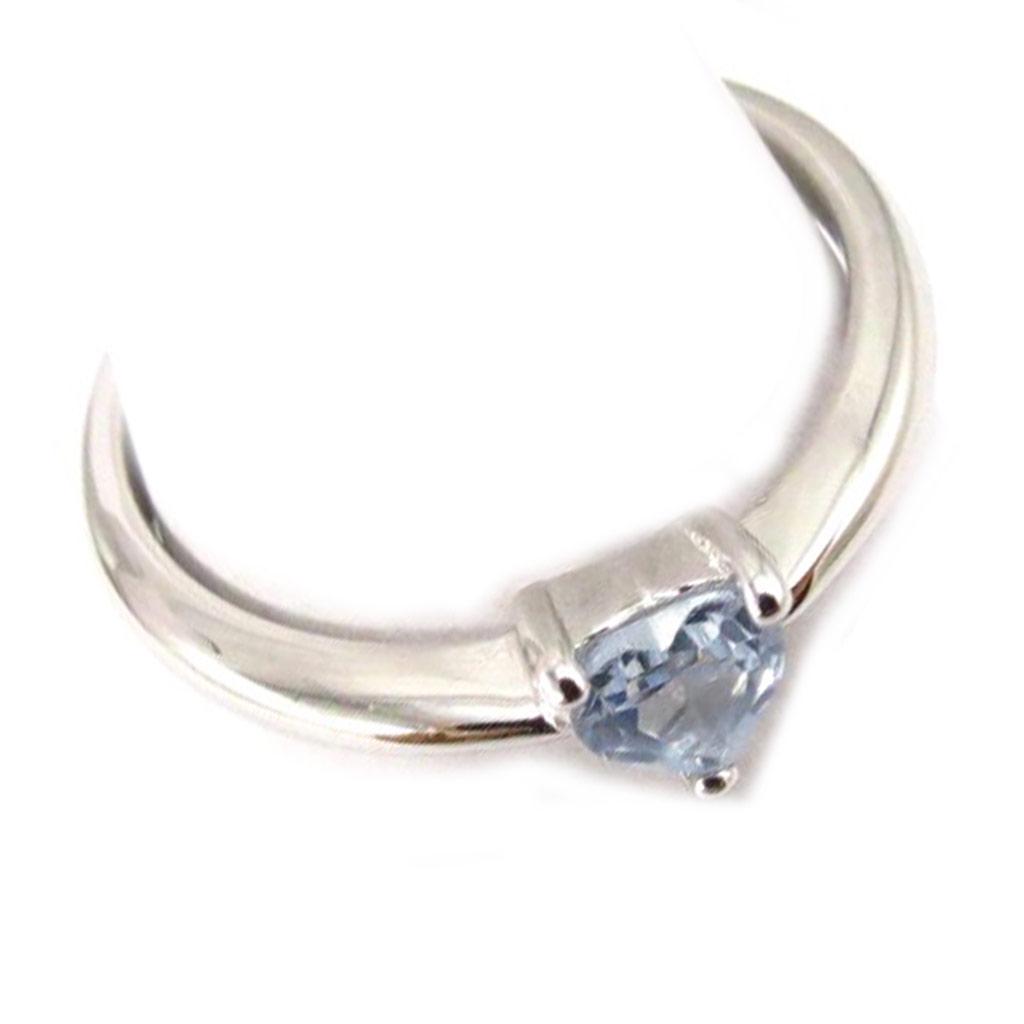 Серебряное кольцо 'Love' синее