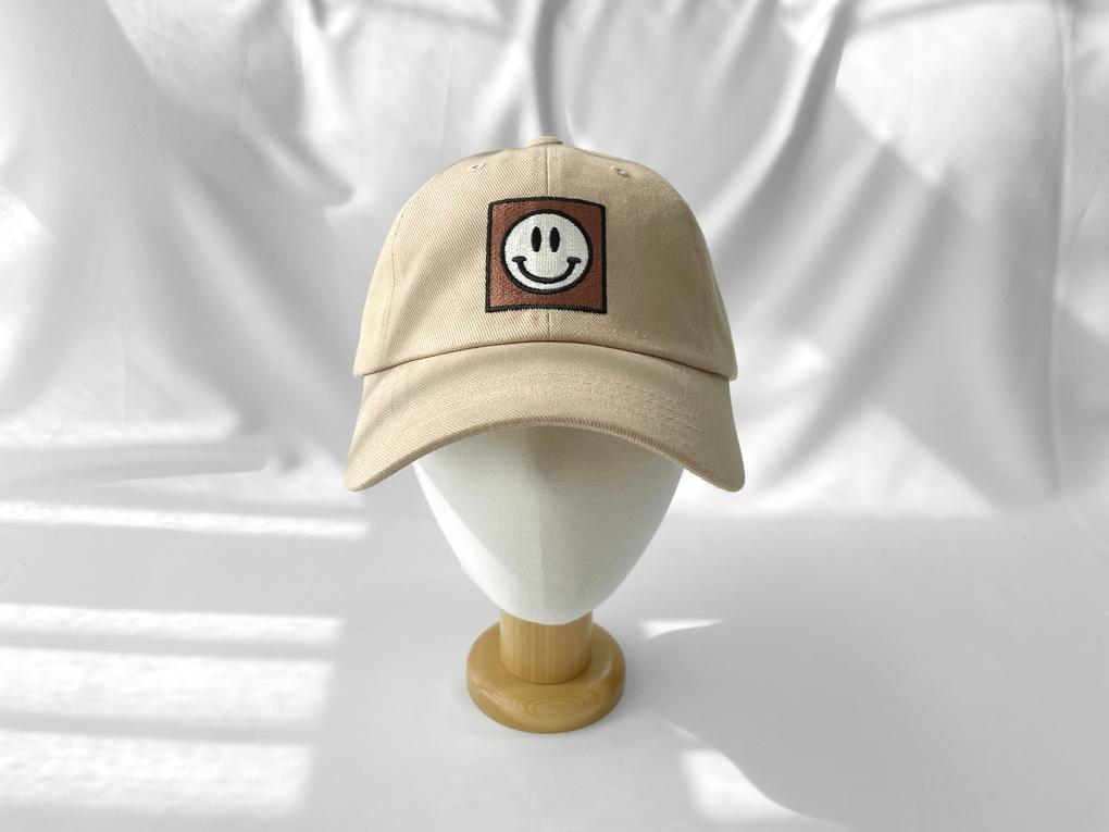 Женская Унисекс Бейсболка с Логотипом Улыбки Базовая Кепка