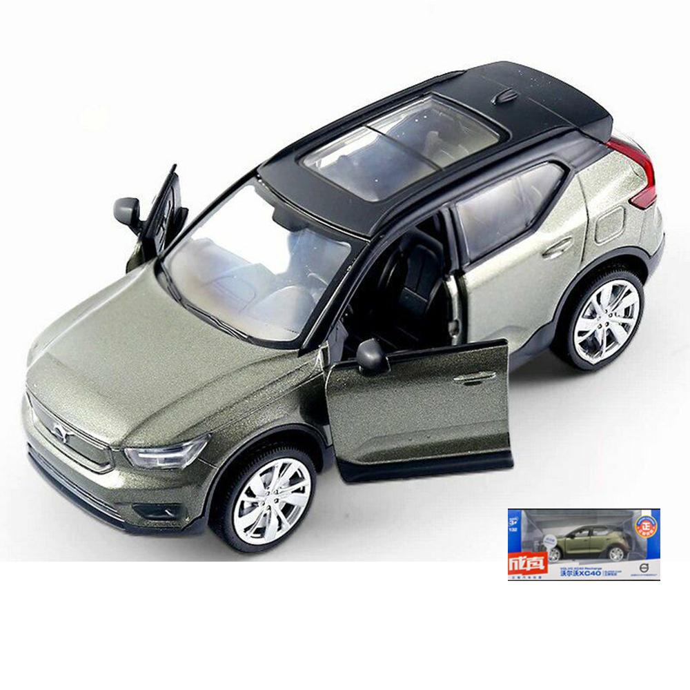 1/32 сплав Volvo XC40 внедорожник внедорожный литой под давлением модель игрушечных машинок звук свет откатной автомобиль игрушечные лошадки