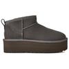 (WMNS) Женские ботинки UGG Classic Ultra Mini на платформе 'Charcoal Grey' 1135092-CHRC